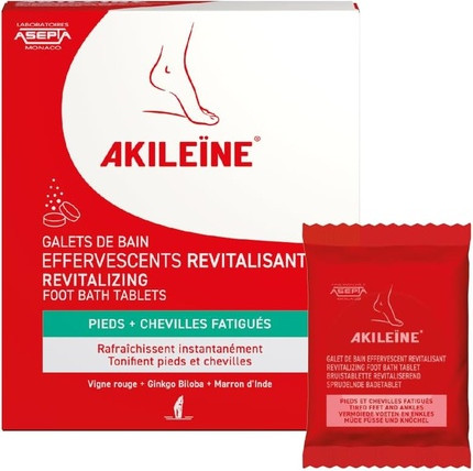 Effervescent Bath Pebbles Akileine