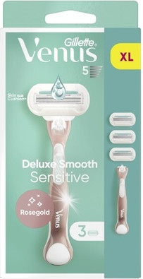 Бритва Gillette Deluxe Smooth Sensitive Rose Gold