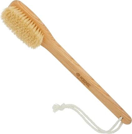 Щетка для ванны Kent Brushes с натуральной белой щетиной и ручкой из бука