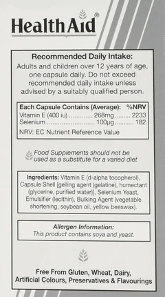 Минеральные капсулы Health Aid