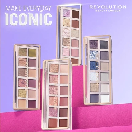 Наборы теней и палетки Revolution The Eternal Icon Green Palette