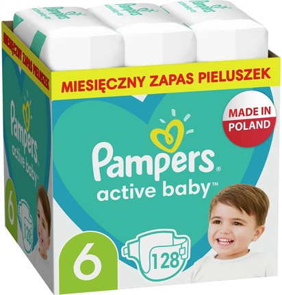 Подгузники Pampers Active Baby