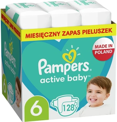 Подгузники Pampers Active Baby