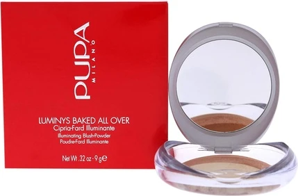 Пудра Pupa Milano Luminys Baked All Over Illuminating Blush Powder