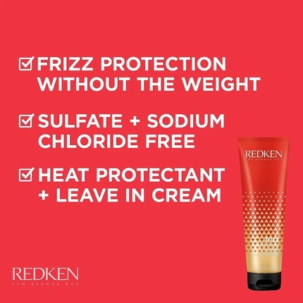 Крем для защиты от тепла Redken Frizz Dismiss Rebel Tame