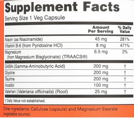 Сыворотка с витаминами Now Foods True Calm Amino Relaxer