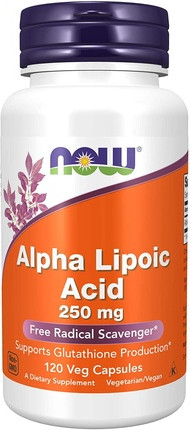 Капсулы Now Foods Альфа-липоевая кислота