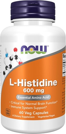 Аминокислота Now Foods L-Гистидин 600мг