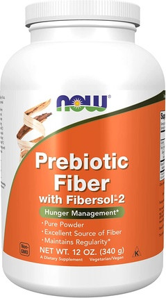 Пребиотический клетчаточный порошок Now Foods с Fibersol-2