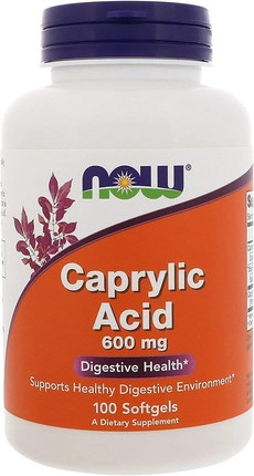 Капсулы Now Foods Каприловая Кислота