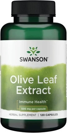 Капсулы Swanson Olive Leaf Extract