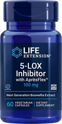 Комплекс Life Extension 5-LOX Ингибитор для поддержки здоровья суставов с AprèsFlex