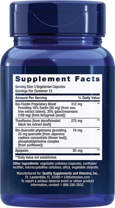 Добавка Life Extension Senolytic Activator с Кверцетином и Фисетином