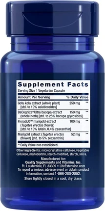 Витаминная сыворотка Life Extension Quick Brain Nootropic