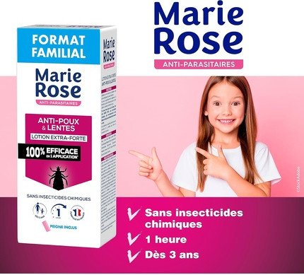Лосьон Marie Rose Экстрасильный от Вшей и Гнид