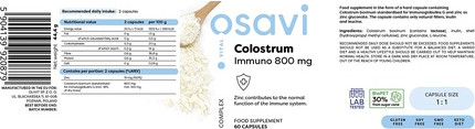 Витаминная сыворотка Osavi Colostrum Immuno