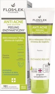 Ферментативный пилинг Assorted Floslek Anti Acne 24h System
