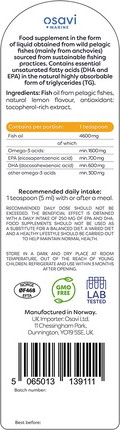 Витаминная Сыворотка Osavi Daily Omega Natural