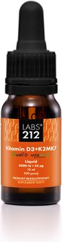 Жидкая витаминная добавка Labs212 Витамин D3 + K2 Mk7