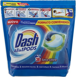 Капсулы Dash and Stars Color Protect