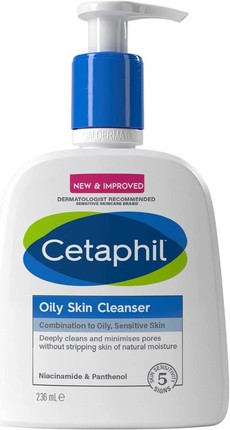 Очищающий гель Cetaphil для жирной кожи