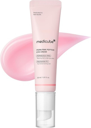 Сыворотка для глаз Medicube Salmon DNA PDRN Pink Peptide Eye Serum с ниацинамидом и чистотой 99%