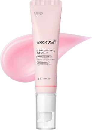 Сыворотка для глаз Medicube Salmon DNA PDRN Pink Peptide Eye Serum с ниацинамидом и чистотой 99%