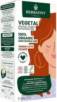 Травяная краска для волос Herbatint Organic Henna Love Power