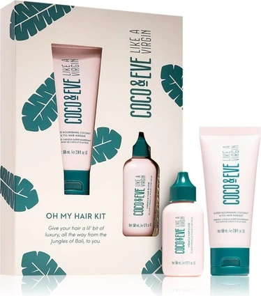 Набор по уходу за волосами Coco & Eve Like A Virgin Super Nourishing Hair Masque + Miracle Elixir