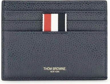 Кошелек Thom Browne из синей телячьей кожи Bos Taurus