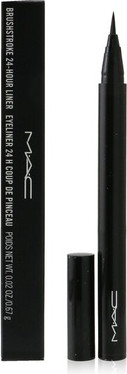 Кисть для подводки MAC Cosmetics Brushstroke 24 HR Eyeliner Brush коричневая