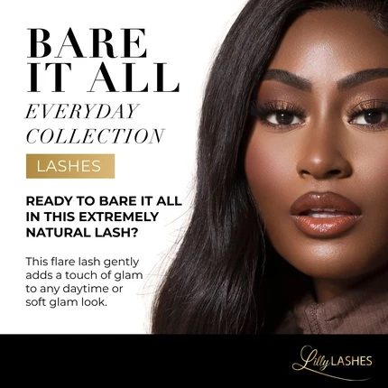 Накладные ресницы Lilly Lashes Everyday Bare It All Естественные Искусственный норка