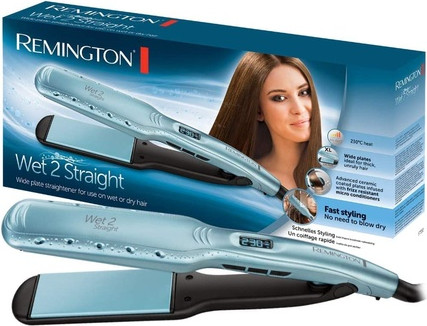 Выпрямитель для волос Remington Wet2Straight Wide