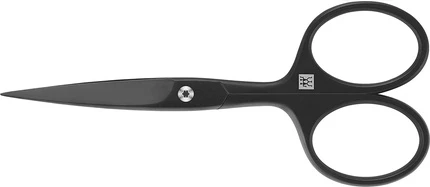 Ножницы ZWILLING для ухода за бородой для мужчин 115мм Premium Carbon Матовый черный