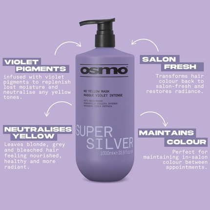 Маска для волос Osmo Super Silver Toning Mask