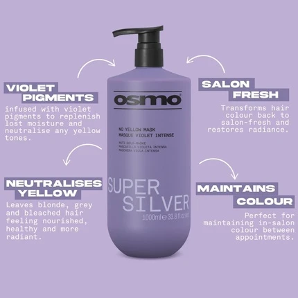 Маска для волос Osmo Super Silver Toning Mask