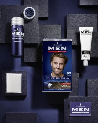Gel Hair Color Testa Nera Men Perfect