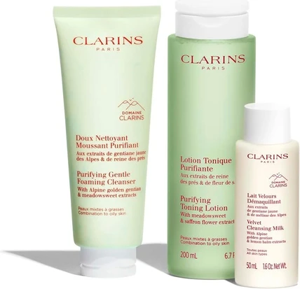 Очищающий набор Clarins