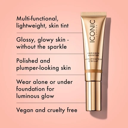 Праймер Iconic London Radiant Glow Sheer Tinted Primer с сияющим бронзовым оттенком
