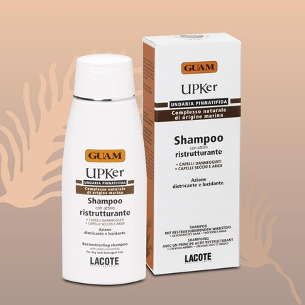 Шампунь Guam Upker Restructuring Shampoo Разглаживающий и придающий блеск шампунь для волос