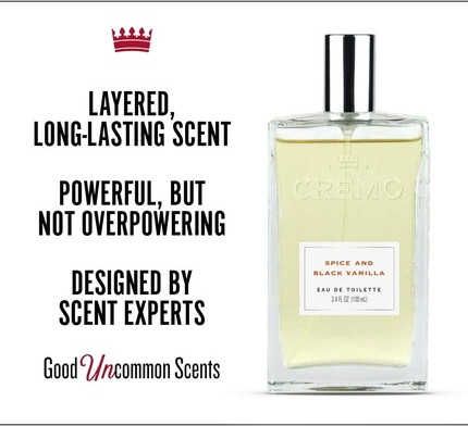 Eau De Toilette Cremo Spice & Black Vanilla