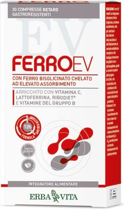 Пищевая добавка Erba Vita Ferro Ev Retard