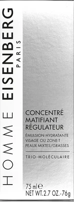 Крем для лица Eisenberg Homme Concentré Matifiant Régulateur