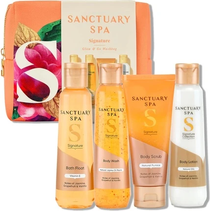 Набор для путешествий Sanctuary Signature Glow & Go Washbag Luxury