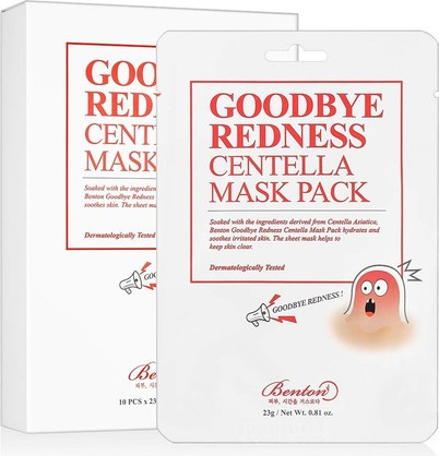 Тканевая маска Benton Good Bye Redness Centella Mask Pack