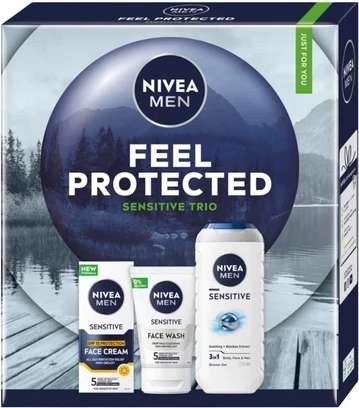 Набор по уходу за телом Nivea Feel Recovered Sensitive Trio