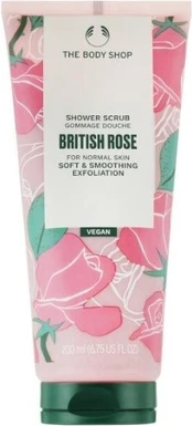 Скраб для тела The Body Shop British Rose Smoothing Shower Scrub