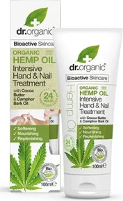 Крем для рук Dr Organic Hemp Oil Intensive Hand & Nail Treatment