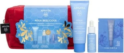 Крем-гель Apivita Aqua Beelicious Плотная Текстура С Мини-Бустером (Фольгой) Для Увлажнения Кожи Вокруг Глаз