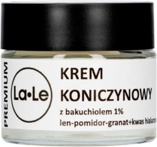 Крем для лица Lale La-Le Cream с Бачио 1% и биоферментом клевера ацеролы